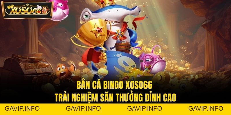 Bắn Cá Bingo XOSO66 – Trải Nghiệm Săn Thưởng Đỉnh Cao
